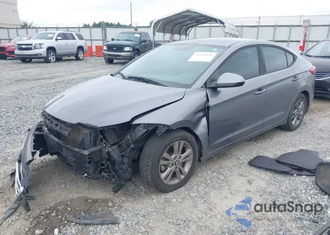 2017 Hyundai Elantra Se из США, поврежденный, VIN KMHD84LFXHU176300